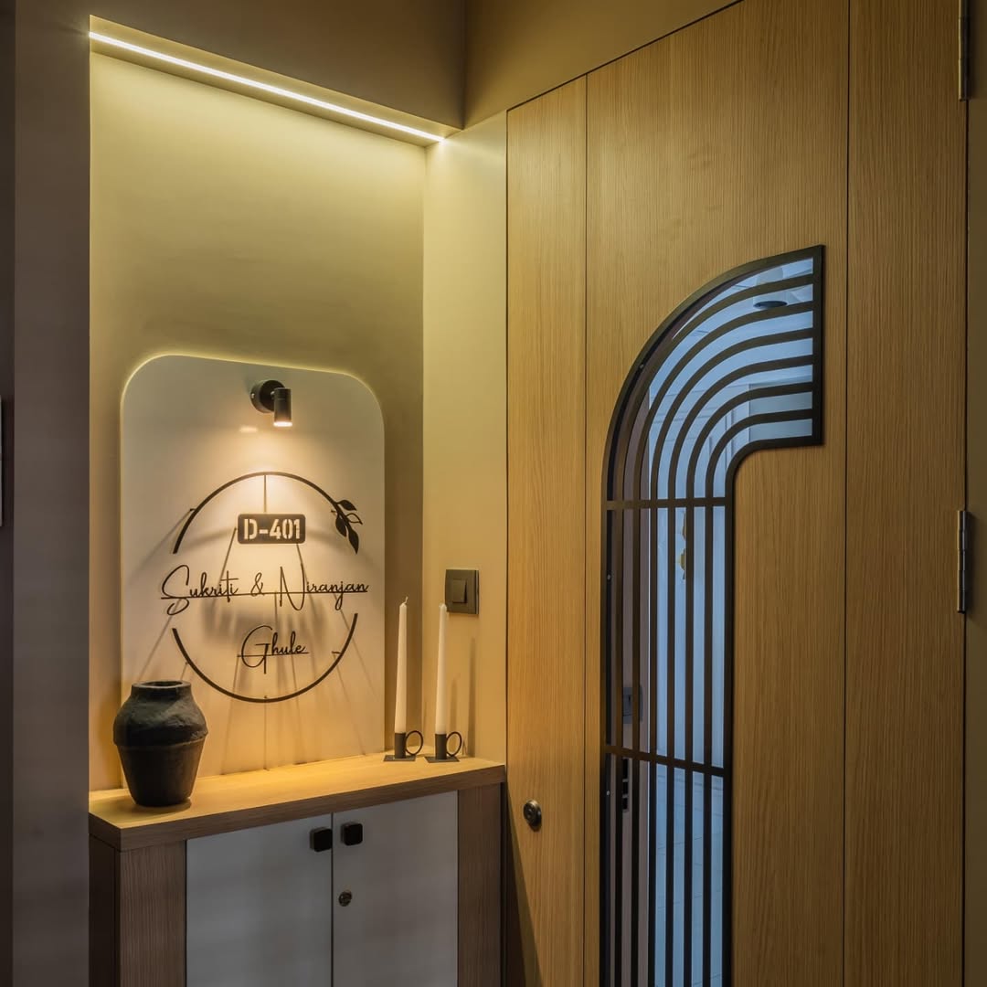 Premium 3mm Steel Metal Cut-Out Nameplate | Powder Coated | Customizable Wall Mounted House Name Plate | Rust-Proof | Multiple Size Options